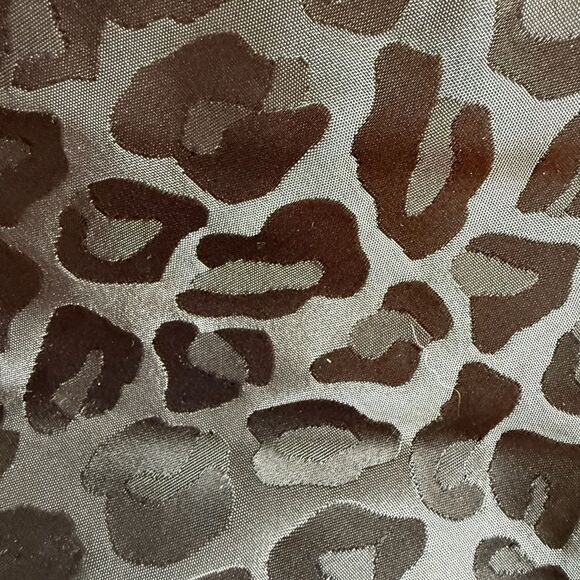 Michael Kors Black Animal Print Tote - Picture 3 of 13